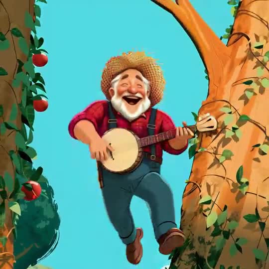 Zaydio walking through a sunny forest